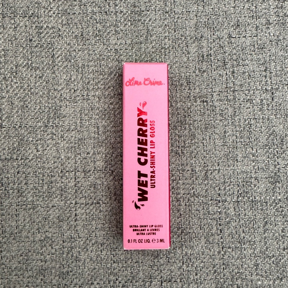 Lime Crime Wet Cherry Gloss in Cherry Slime✨